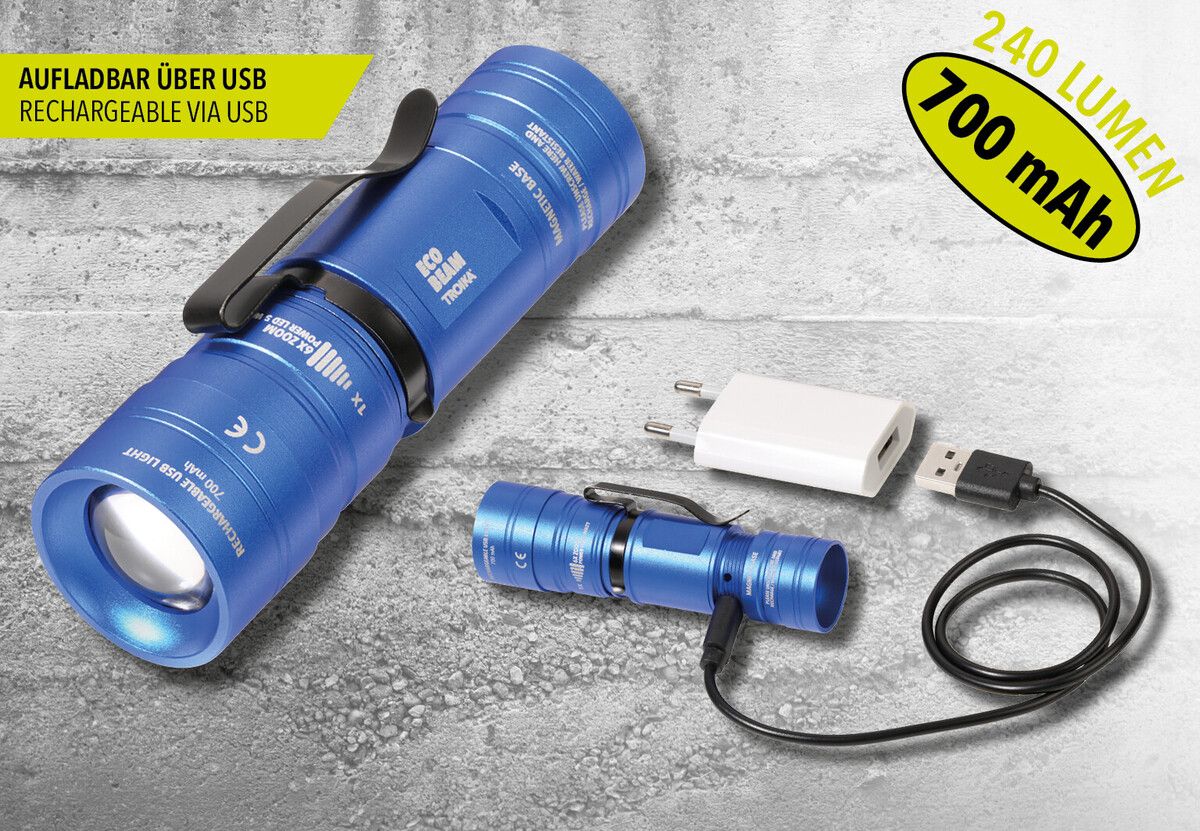 Taschenlampe mit 3 Modi, blaues Licht, Blut-Tracking-Licht für