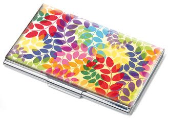 Business card case „COLOURFUL LEAVES“