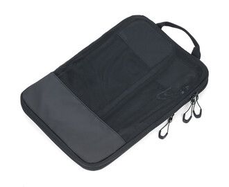 Set of travel compression packing cubes „TROIKA BLACK PACKING CUBES“