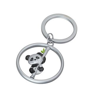 Schlüsselanhänger „SPINNING PANDA“